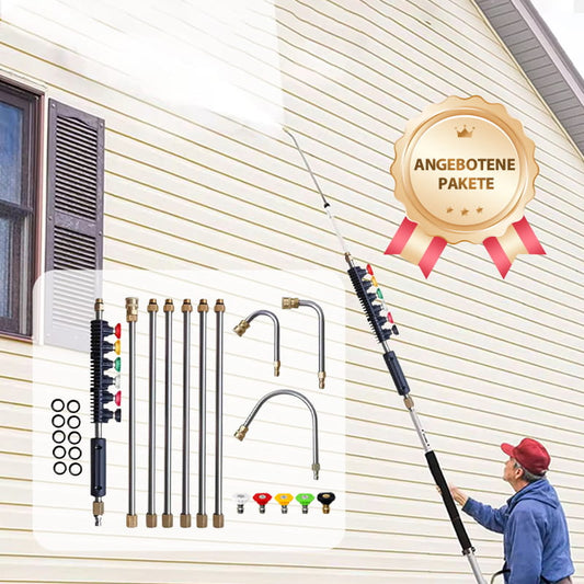 💎 58% RABATT! 💥 Profi Hochdruckreiniger-Stab-Set (4000 PSI) – Extrem Robust, Verstellbare Düse & Tiefenreinigung