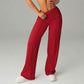 👖 LIMITED-TIME 50% RABATT! ✨ Lockere Damen Hose – Weitbein, Hoher Bund, Bequem 🍁