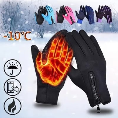 ❄️ULTIMO GIORNO – 60% DI SCONTO❤️ Guanti termici impermeabili & antivento – Touchscreen, caldi come una coccola e perfetti per neve, città o avventure all’aperto! 🧤📱