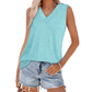 👕 LIMITED-TIME 50% RABATT! ✨ Damen V-Ausschnitt Tanktop – Ärmellos, Locker, Figurformend ☀️