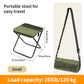 💎 50% ULTRALEICHTER KLAPPHOCKER! 💎 Trägt 120kg & Passt in jeden Rucksack: Der perfekte Begleiter für Camping & Angeln