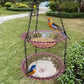 📢📢50% OFF !! ⏰Solar Cascade Hanging Bird Bath Fountain