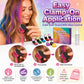 📢📢50% OFF & In Stock⏰ 🌈12-Color Temporary Hair Chalk Applicator Set