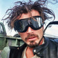 📢📢50% OFF !! ⏰Vintage Motorcycle Goggles—with UV protection, anti-fog features, and an adjustable head strap!🏍️🕶️