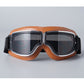 📢📢50% OFF !! ⏰Vintage Motorcycle Goggles—with UV protection, anti-fog features, and an adjustable head strap!🏍️🕶️