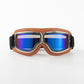 📢📢50% OFF !! ⏰Vintage Motorcycle Goggles—with UV protection, anti-fog features, and an adjustable head strap!🏍️🕶️