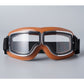 📢📢50% OFF !! ⏰Vintage Motorcycle Goggles—with UV protection, anti-fog features, and an adjustable head strap!🏍️🕶️