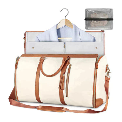 🧳 50% RABATT BIS BALD VORBEI! Wandelbare Duffel-Kleidertasche – Knitterfreie Anzüge & Kleider auf Reisen ✈️
