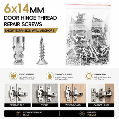 📢📢50% OFF !! ⏰🛠️ 2026 Sale — Over 41,200 Sold! 🔩 Self-Drilling Drywall Anchors – Rock-Solid in 60 Sec ✨
