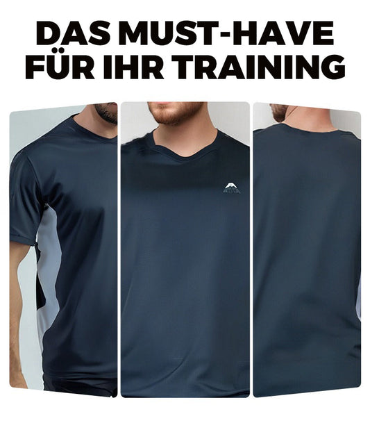 💎 50% RABATT! 💎 Zweiteiliges Sport-Set für Herren – Kurzarm-T-Shirt & Lange Hose | Atmungsaktiv, Bequem & Ideal für Training oder Freizeit 🏃‍♂️