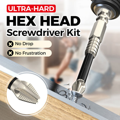 📢📢50% OFF !!🔥Strong Magnetic Electric Hex Head Screwdriver Set