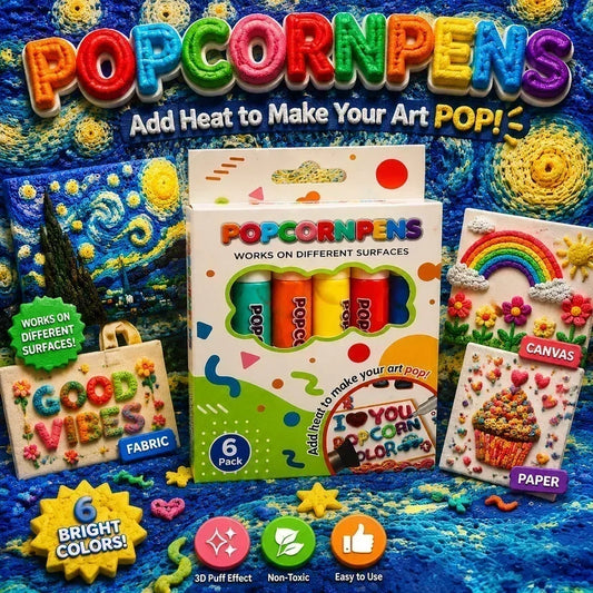 🎨 LIMITED-TIME BUY 1 GET 1 FREE! ⚡ Magic 3D Puffy Drawing Pens – Heat-Puffed 3D Art, Fine Tip Details & Fun DIY Gift for Kids ✨