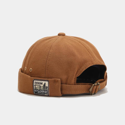 📢📢50% OFF !! ⏰Unisex Brimless Skullcap Hat, Visorless Sailor Design Vintage Beanies, Viral Stackable Hipster Cap for Urban Street Fashion