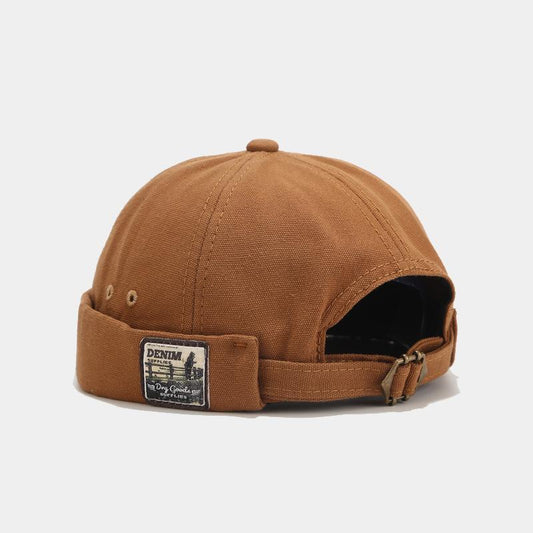 📢📢50% OFF !! ⏰Unisex Brimless Skullcap Hat, Visorless Sailor Design Vintage Beanies, Viral Stackable Hipster Cap for Urban Street Fashion