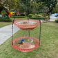 📢📢50% OFF !! ⏰Solar Cascade Hanging Bird Bath Fountain