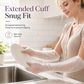 📢📢50% OFF !! ⏰ Disposable Long-Cuff Cleaning Gloves – Extended Sleeve Coverage for Splash-Prone Chores, Lightweight Film Construction, Gathered Cuff Fit & Lower-Forearm Protection – 20/50/100 Pack 🧤