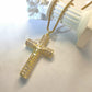 ✝️ LIMITIERT: 60% RABATT! ✨ Jesus-Kreuz-Anhänger (14K vergoldet) – Spiritueller Schutz & Geschenkbox 🎁
