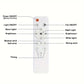 💡 LIMITED-TIME 50% RABATT! ✨ 2-IN-1 Deckenventilator & Licht – Tragbar, Fernbedienung