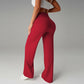👖 LIMITED-TIME 50% RABATT! ✨ Lockere Damen Hose – Weitbein, Hoher Bund, Bequem 🍁