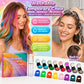 📢📢50% OFF & In Stock⏰ 🌈12-Color Temporary Hair Chalk Applicator Set