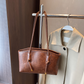 👜 LIMITIERT: 60% RABATT! ✨ Damen-Vintage-Umhängetasche – PU-Leder, Robust & Viel Platz 🎀