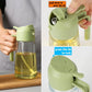 📢📢2 Kaufen 1 gratis ⏰2-in-1-Sprühflasche & Ölspender aus Glas – Elegantes Design, Tropffrei & Leicht zu Reinigen 👨‍🍳