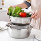🍽️ 50% RABATT! 3-in-1 Edelstahl-Küchensieb-Set – Rostfrei, Vielseitig & Lebensmittelecht 👨‍🍳