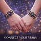 📢📢50% OFF !! ⏰Glow-in-the-Dark Leather Zodiac Sign Bracelet For Men and Women (6.9/8.1 inches)♑️