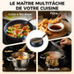 🍳🔥 LIMITIERTES ANGEBOT: 50% RABATT! Schwerer Gusseisentopf (unbeschichtet) – Robust, vielseitig & ideal für langsames Schmoren, Braten & Backen ✨