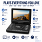 📢📢50% OFF !! ⏰🔥2026 New Upgrade ＆ Hot Sale🔥 7.8" HD Portable DVD/EVD Player📺