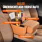 💎 LETZTER TAG – 60% RABATT! 💎 Multifunktionales Auto-Armlehnen-Kissen – Bequem, Weich & Mit Stauraum für Smartphone, Getränke & mehr 🚗🛋️