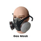 💎 50% RABATT! 💎 Aktivkohle-Anti-Staub-Doppeltank-Gasmaske – Doppelfilter, Gas- & Partikelschutz, inkl. Schutzbrille & 10 Filtern 🔥🛡️