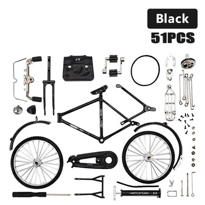 🚴‍♂️ LIMITIERTES ANGEBOT: 50% RABATT! 🎁 DIY-Fahrradmodell-Bausatz (1:10) – Präzisions-Metallmodell mit Werkzeugen, 51 Teile 🔧