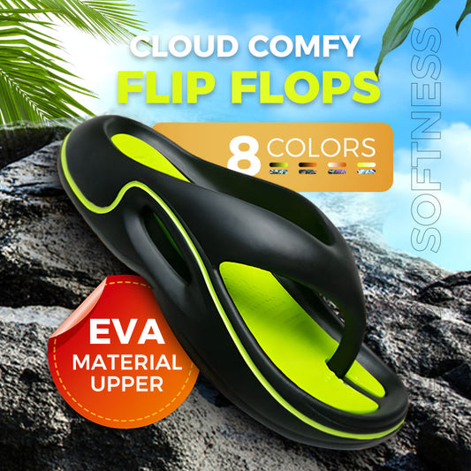 💎 50% RABATT! 💎 Komfortable Sommer-Flip-Flops mit dicken Sohlen – Leicht, Weich & Ideal für Strand, Stadt und Urlaub 🏖️👣