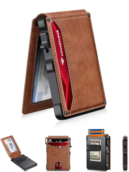 💼 LIMITED-TIME 50% RABATT! ✨ Schlanke Herrenbrieftasche – RFID-Schutz, AirTag-Einsatz ✨