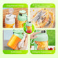 💥 50% RABATT JETZT! Multifunktionale Portable Saftpresse Tasse – Mit Digitalanzeige, Für Frische Säfte & Smoothies ✨🍹