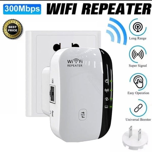 📡 LIMITED-TIME 50% RABATT! ✨ WLAN-Signalverstärker – Große Reichweite, Durch Wände, 300 Mbps 🏠