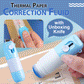 🛡️ KAUF 1, ERHALTE 1 GRATIS! ✨ Thermopapier-Korrekturflüssigkeit mit Kartonöffner – 2-in-1 ✨
