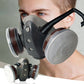 💎 50% RABATT! 💎 Aktivkohle-Anti-Staub-Doppeltank-Gasmaske – Doppelfilter, Gas- & Partikelschutz, inkl. Schutzbrille & 10 Filtern 🔥🛡️