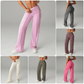 👖 LIMITED-TIME 50% RABATT! ✨ Lockere Damen Hose – Weitbein, Hoher Bund, Bequem 🍁