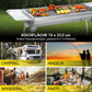 🔥 LIMITED-TIME 50% RABATT! ✨ Klappbarer Grill aus Edelstahl – Outdoor, Camping, Garten, Kompakt, Robust 🍖