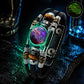 📢📢50% OFF !! ⏰Glow-in-the-Dark Leather Zodiac Sign Bracelet For Men and Women (6.9/8.1 inches)♑️