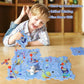 🧩Kinder educatief speelgoed Puzzel-snelweg-speelset🧩