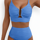 🌊 LIMITIERTES ANGEBOT: 50% RABATT! 🩱 Damen Push-Up Bikini mit Hoher Taille – Figurformend, Po-Liftend & Ultra-Bequem 🏖️