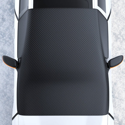 ❄️ 50% OFF! Windshield Anti-Snow & Anti-Frost Cover with Mirror Protection – Ready-to-Drive Winter Protection, Magnetic & Universal Fit 🚗