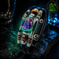 📢📢50% OFF !! ⏰Glow-in-the-Dark Leather Zodiac Sign Bracelet For Men and Women (6.9/8.1 inches)♑️