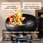 🍳🔥 LIMITIERTES ANGEBOT: 50% RABATT! Schwerer Gusseisentopf (unbeschichtet) – Robust, vielseitig & ideal für langsames Schmoren, Braten & Backen ✨