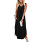 🌊 LIMITIERT: 49% RABATT! 🔥 Damen Sommerkleid – Locker, Ärmellos mit V-Ausschnitt & Taschen für Strand & Freizeit 👗