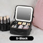 📢📢40% OFF !! ⏰Flawless Makeup Anywhere – Portable LED Mirror Makeup Bag!✨