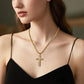 ✝️ LIMITIERT: 60% RABATT! ✨ Jesus-Kreuz-Anhänger (14K vergoldet) – Spiritueller Schutz & Geschenkbox 🎁
